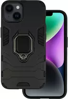 Topt Ring Armor Dėklas skirtas Apple iPhone 14 juodos spalvos