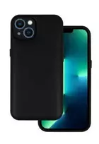 Dėklas iLike Apple IPHONE 14 LEATHER 3D CASE Juodas