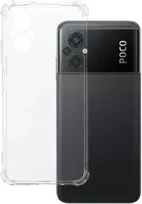 Topt Clin Anti Shock 1,5mm skirtas Xiaomi Poco M5 dėklas telefonui skaidrus