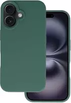 Tel Protect silikoninis Premium dėklas telefonui Apple iPhone 16 žalios spalvos