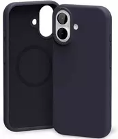 Dėklas Mercury Pure Magsafe Silicon Case Apple iPhone 17 tamsiai mėlynas