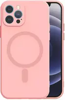 Tel Protect MagSilicone dėklas skirtas Apple iPhone 14 Pro Max Lightrožinės spalvos