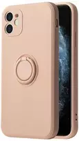 Dėklas Vennus silikoninis Ring skirtas Apple iPhone 14 Plus Light rožinės spalvos
