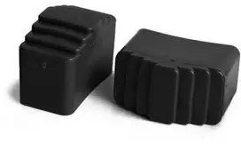 Plastikinės kojelės kopėčioms ALD DRABEST, 4 vnt.