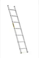DRABEST PRO aliuminio kopėčios, 7 pakopos, 150 kg