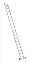 DRABEST PRO aliuminio kopėčios, 18 pakopų, 150 kg (DR-AL-DP-PRO-1X18-2K+H)
