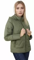 Chaki spalvos moteriška striukė Mija