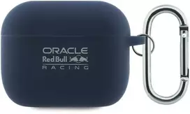 Red Bull Raudona Bull Raudona Bull Silicone dėklas skirtas AirPods Pro 3 Navy