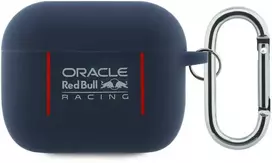 Red Bull Raudona Bull Raudona Bull Lines Silicone dėklas skirtas AirPods Pro 3 Navy