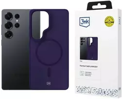 Dėklas 3mk Smoke MagCase for Samsung Galaxy S25 Ultra - Violetinė-Translucent