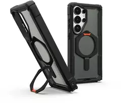 Dėklas Urban Armor Gear UAG Plasma XTE, Juodas/Oranžinis - Samsung Galaxy S26 Ultra