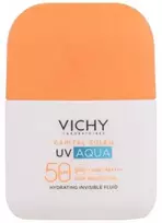Vichy Capital Soleil UV Aqua drėkinamasis nematomas fluidas SPF50+, 50 ml