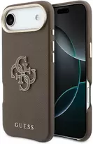 Guess PU Resin Logo dėklas skirtas Apple iPhone Air Brown
