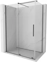 Dušo kabina Mexen Velar, 160 x 80 cm, Gun metal/Transparent