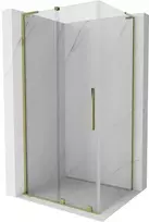 Dušo kabina Mexen Velar L, 120 x 80 cm, Gold/Transparent