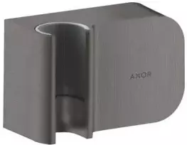 rokas dušas turētājs Axor One, brushed juodas chrome