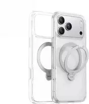 Dėklas Torras Ostand Q3 Spin, skaidrus - iPhone 17 Pro