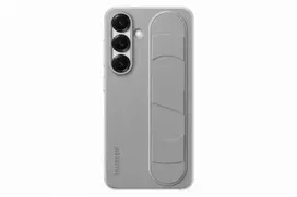 Dėklas EF-GS931CJE Samsung Standing Grip Cover for Galaxy S25 Gray (Damaged Package) (Pažeista pakuotė)