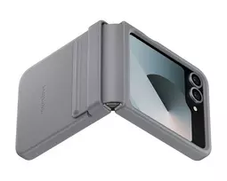 Dėklas EF-VF741PJE Samsung KindSuit Case for Galaxy Z Flip 6 7 FE Gray (Damage Package)