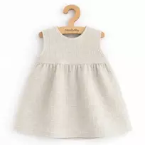 Baby Muslin Dress New Baby Ella linen, 62 (3-6m)