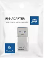 BlueStar Adapteris Type-C į USB A 3.0 Blue Star - baltas