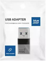 BlueStar Adapteris Type C to USB A 3.0 Blue Star - juodas