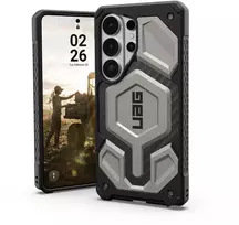Carruzzo „Urban Armor Gear UAG Monarch Pro“ dėklas, titano spalvos, skirtas „Samsung Galaxy S26 Ultra“