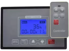 RC-LCD skydinis/sieninis valdiklis elektros varikliams 12-48V DC 32A - Elektrobim