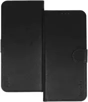 WONDER COMMON Universal Book dėklas (Dydis S) skirtas Apple iPhone 12/13/Samsung S6/A5 2016/Xcover 4/S22/Huawei P8 2017 juodos spalvos