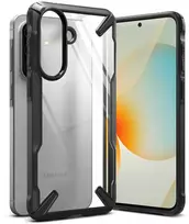 Dėklas RINGKE FUSION X Samsung Galaxy A57 5G juodos spalvos