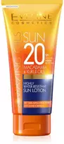 Eveline Cosmetics Amazing Oils Macadamia Oil maitininantis Sunscreen Lotion SPF20, 200 ml