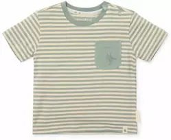 Little Dutch Marškiniai trumpomis rankovėmis ´Forest Žalias Stripe´ - 92