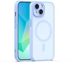Dėklas Telforceone Mag Matt case for iPhone 15 6,1' light mėlynas camera protection