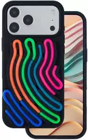 Dėklas Telforceone DIY Snake case for iPhone 17 Pro 6,3' juodas