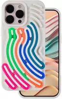 Dėklas Telforceone DIY Snake case for iPhone 16 Pro Max 6,9' beige