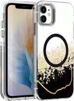Telforceone „Epoxy Mag“ dėklas, skirtas „iPhone 11“, juodas