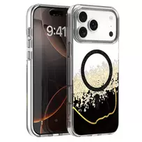 Dėklas Telforceone Epoxy Mag case for iPhone 17 Pro Max 6,9'' juodas