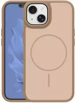 Dėklas Frame Thin Mag case for iPhone 15 6,1' ruda