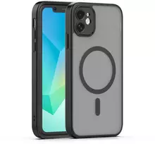 Telforceone „Mag Matt“ dėklas, skirtas „iPhone 11“ juodam fotoaparato apsaugai