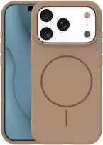 Dėklas Telforceone Silicone Thin Mag case for iPhone 17 Pro Max / 18 Pro Max 6,9' ruda