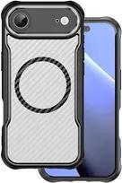 Dėklas Telforceone Defender Carbon Mag case for iPhone 17 Air 6,6' juodas