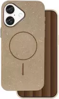 Dėklas Telforceone Glitter Thin Mag case for iPhone 16e / 17e ruda