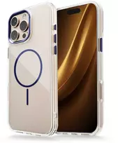 Dėklas Telforceone Clear Thin Mag case for iPhone 17 Pro Max 6,9' mėlynas