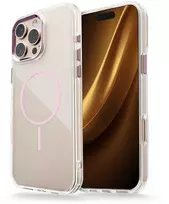 Dėklas Telforceone Clear Thin Mag case for iPhone 17 Air 6,6' pink