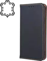 Dėklas Telforceone Genuine Leather Smart Pro for iPhone 17 Air 6,6' juodas