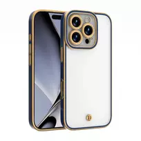 Dėklas Telforceone Silky Gold case for iPhone 15 Pro 6,1' mėlynas