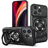 Dėklas Telforceone Defender Armor Mag case for iPhone 15 Pro 6,1' juodas