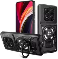 Dėklas Telforceone Defender Armor Mag case for Xiaomi Redmi Note 14 Pro 5G juodas