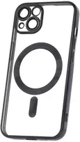 Dėklas Color Chrome Mag case for Xiaomi Redmi 15C 4G EU / 15C 5G EU (173.16 x 81.06 x 8.2 mm) juodas
