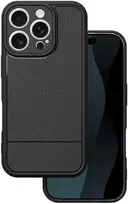 Dėklas Telforceone Simple Carbon case for iPhone 16 Pro 6,3' juodas